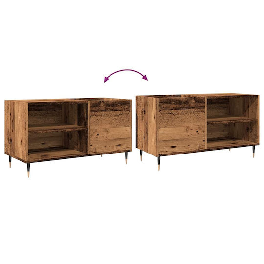 vidaXL Hi-Fi Möbel Braun 38x84.5x48cm