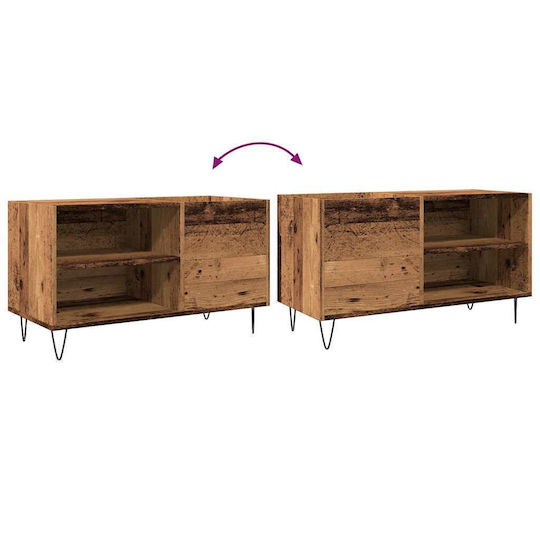 vidaXL Hi-Fi Furniture Brown 38x84.5x48cm