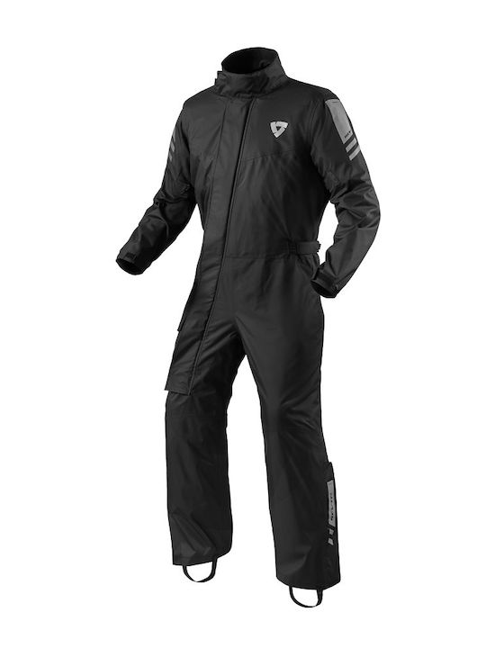 Rev'IT Pacific 4 H2O Men's Waterproof Riding Rain Suit Black