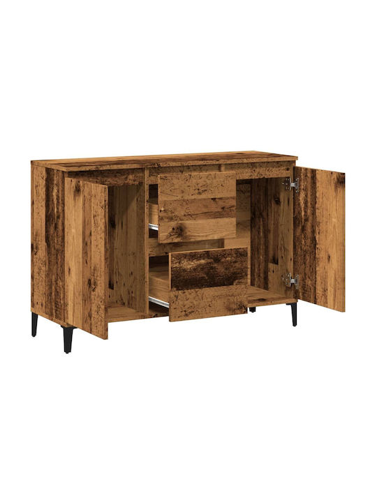 Μπουφές Ξύλινος Καφέ 102x35x70cm