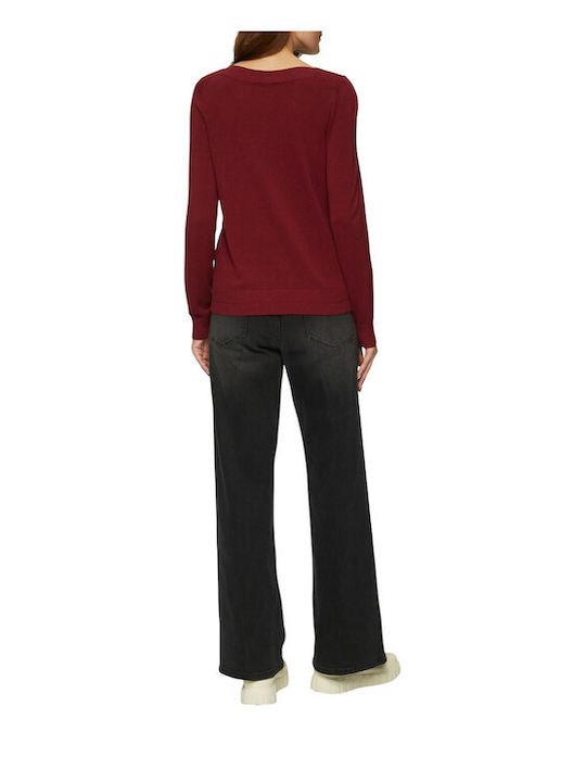 s.Oliver Women's Sweater Burgundy