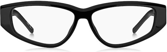 Boss Women's Acetate Cat Eye Prescription Eyeglass Frame Black HG 1258 807