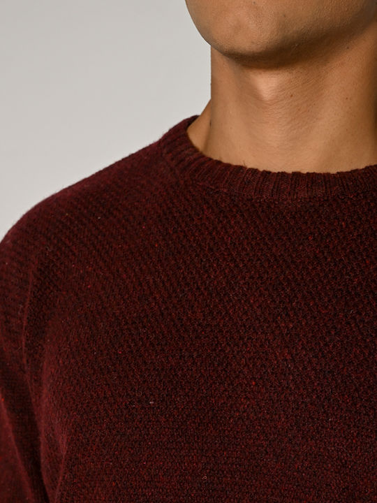 Bluse Burgundisch