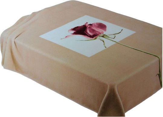 Manterol Casa Vestan Pătură Spania Catifea Semi-dublă 180x240 cm Ecru
