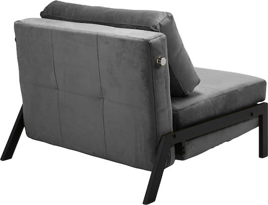Πολυθρόνα Κρεβάτι Fancy 95x98x70cm Ανθρακί Πολυθρόνα Κρεβάτι Fancy 95x98x70cm Ανθρακί