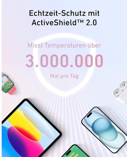 Anker Zolo Power Bank 20000mAh 30W με Θύρα USB-C Μαύρο