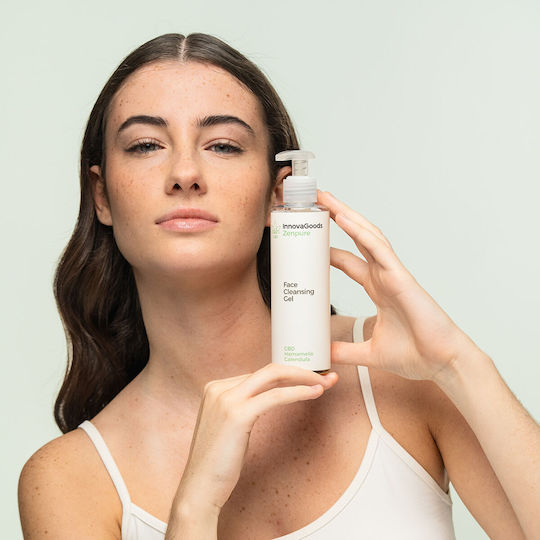 InnovaGoods Zenpure Gesichtsreiniger Gel Für Rötungsreduzierung & Antioxidative Wirkung 200ml