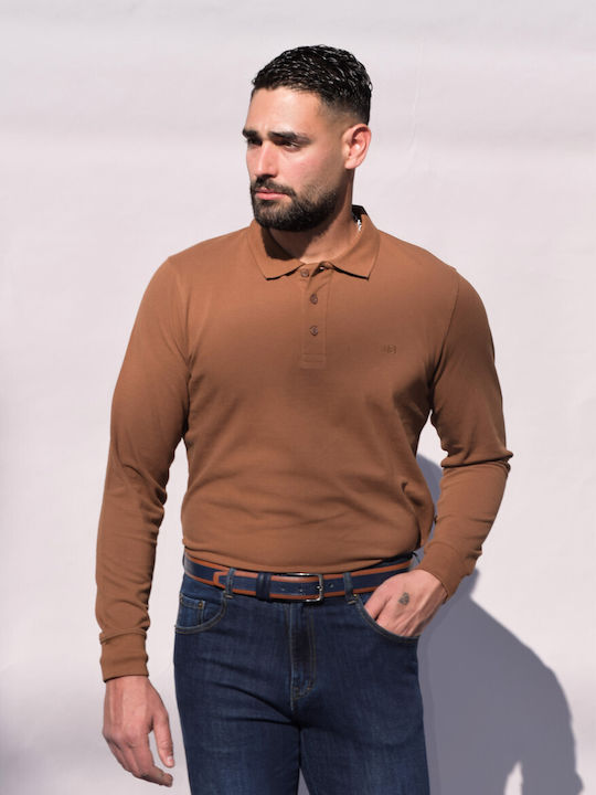 Polo Bluse Camel