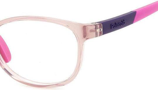 Polaroid Kids Acetate Frame Pink PLD D834 35J