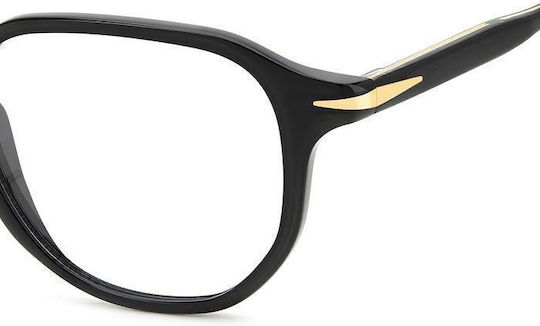 David Beckham Rame Ochelari Pentru Bărbați Acetat Negru DB 1140 807