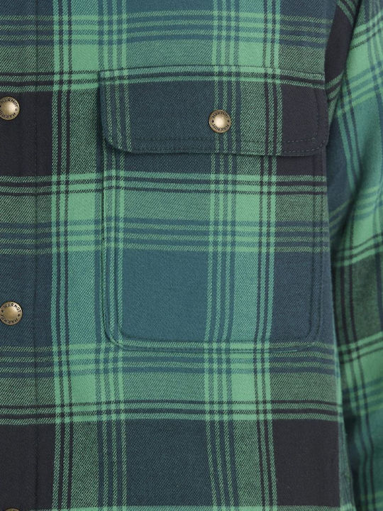 Μακρυμάνικo Φανελένιο Overshirt Clover