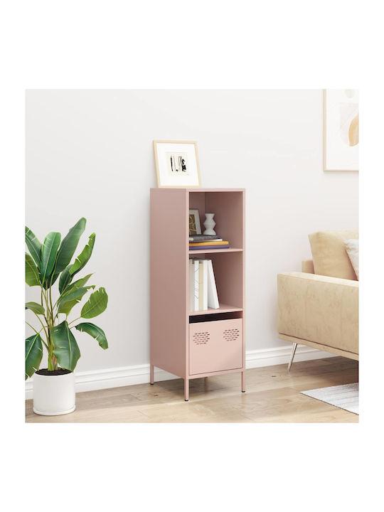 Office Storage Metal Drawer Pink L35xW39xH103.5cm