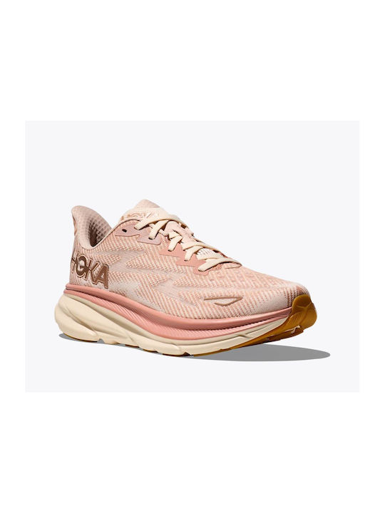 Clifton 9 Damen Sportschuhe Laufen Rosa