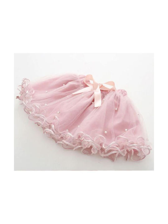 Memoirs Kids Tulle Tutu Skirt Pink