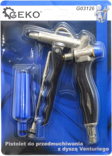 Pneumatische Pistole 1/4" 12bar Regler Geko G03126