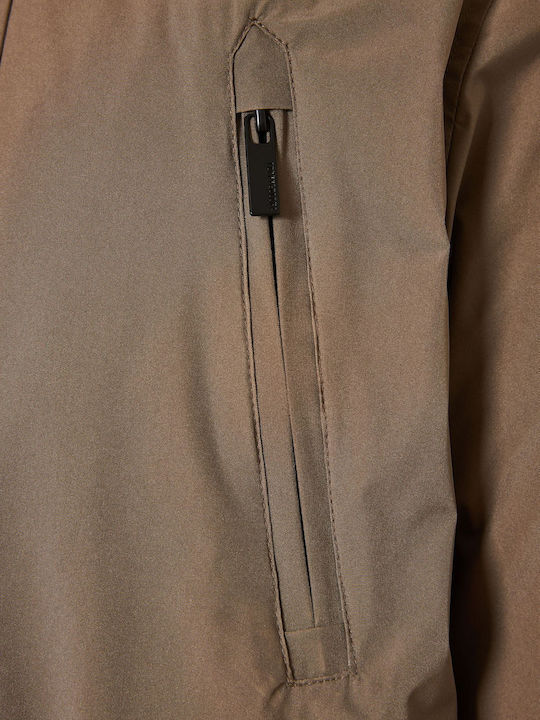 Winter Jacket Parka Beige