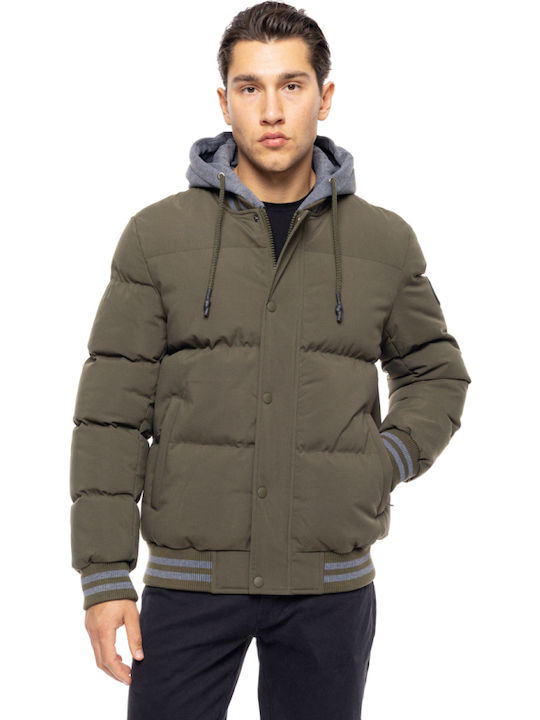 Jacke Bomber Khaki
