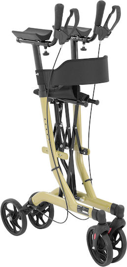 Faltbarer Vier-Rad-Rollator Senioren Sitz Tasche Bis 136kg