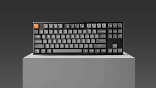 Keychron K8 Max K8M-B1 Tastatură Mecanică Tenkeyless De Gaming Fără Fir Cu Comutatoare Keychron Super Red Și Iluminare RGB Engleză SUA
