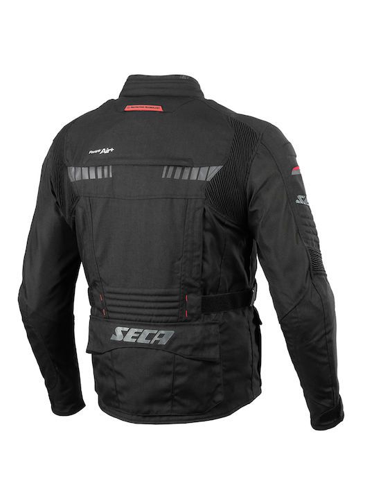 Seca X-tour Cordura Ανδρικό Μπουφάν Χειμερινό Μαύρο Seca X-tour Cordura Ανδρικό Μπουφάν Χειμερινό Μαύρο