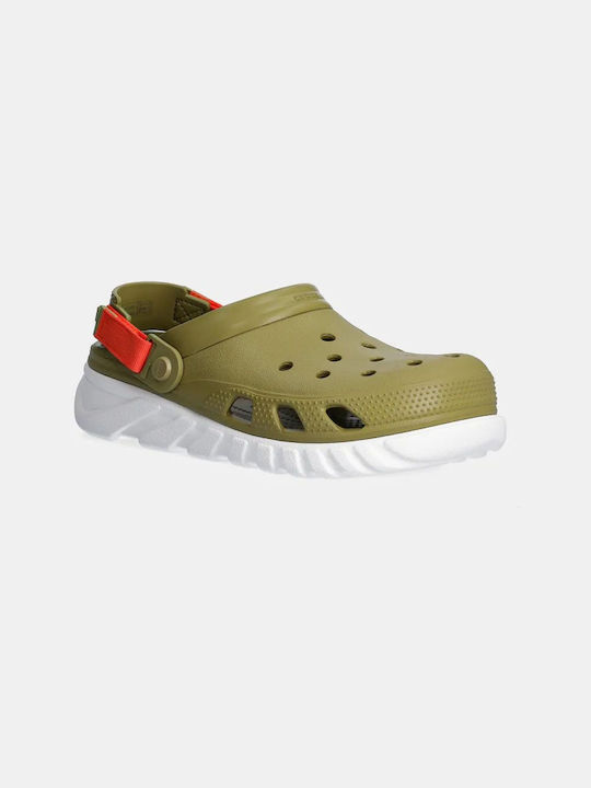 Crocs Duet Max Ii Men's Clogs Green