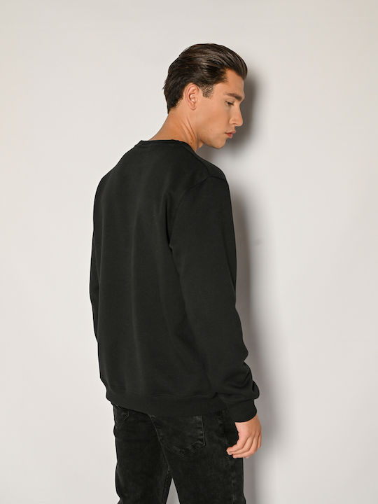 Sweatshirt with Hood Black