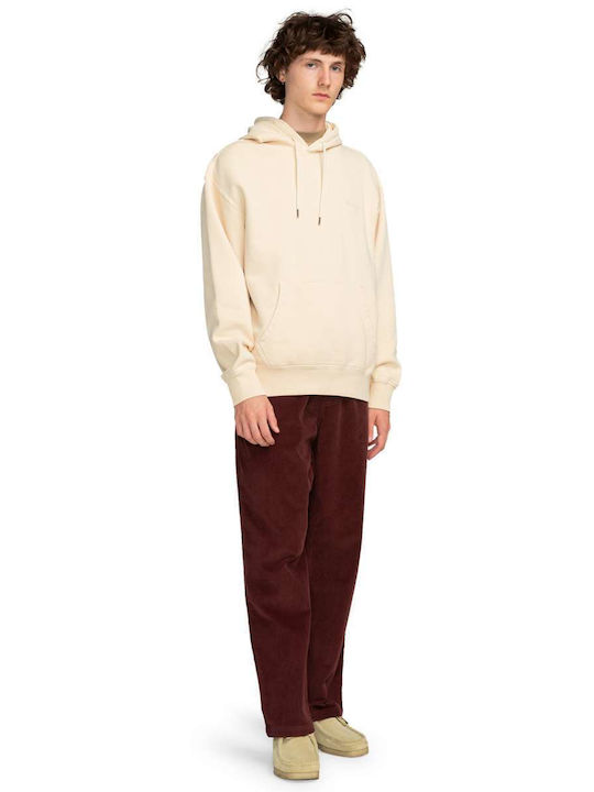 Sweatshirt with Hood White