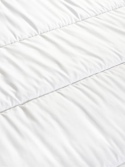 Cannon Πάπλωμα Μονό με Γέμιση Microfiber 160x230εκ. Promo Λευκό 350 GSM