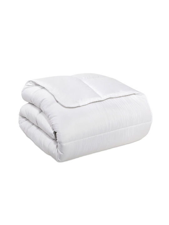 Cannon Πάπλωμα Υπέρδιπλο με Γέμιση Microfiber 220x230εκ. White 350 GSM