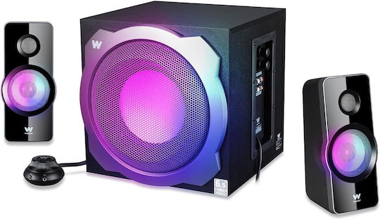 Woxter Big Bass 260 RGB 2.1 Speakers 150W Black