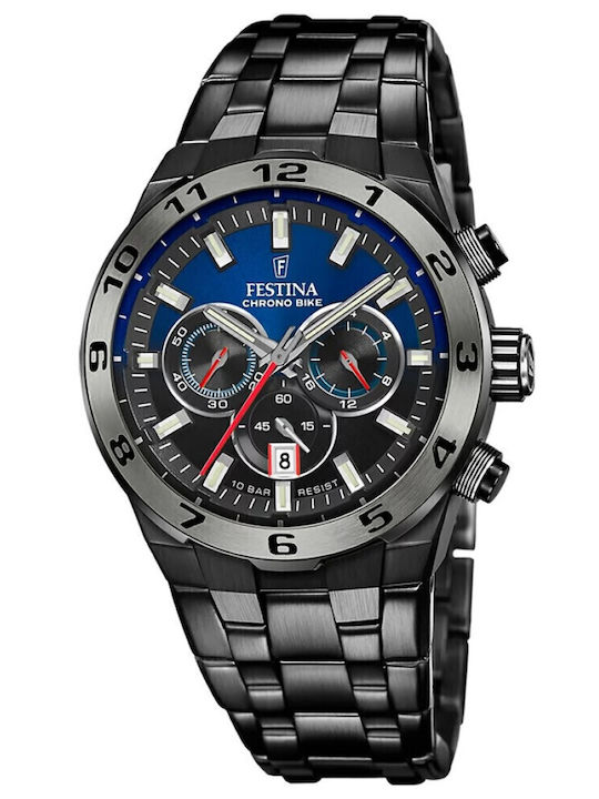 Festina Bike Uhr Batterie mit Metallarmband