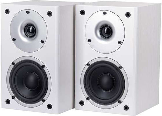 Wilson Raptor Mini Ζεύγος Ηχείων Hi-Fi Βιβλιοθήκης Π16.8xΒ23.5xΥ29.8εκ. Λευκό