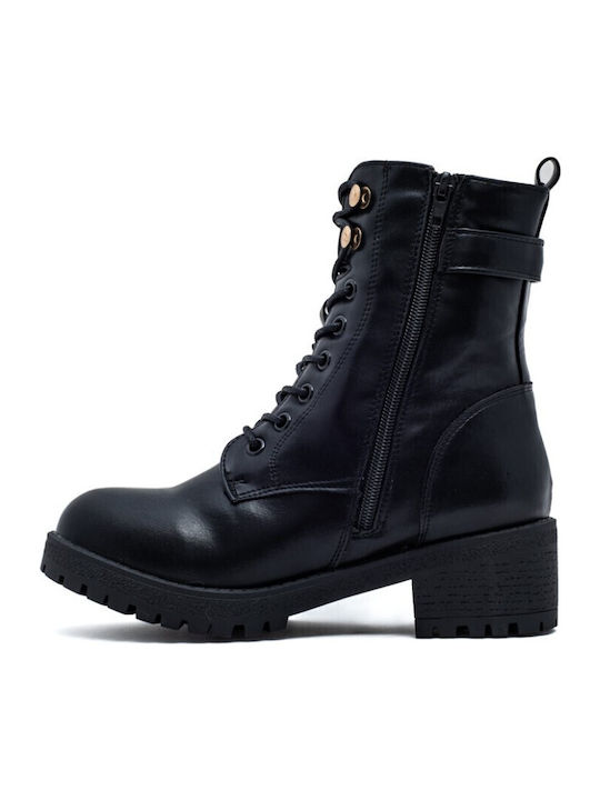 Stiefeletten Damen Schwarz