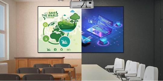 Optoma EH401 3D Proiector DLP Full HD Lampă Simplă cu Difuzoare Incorporate Alb