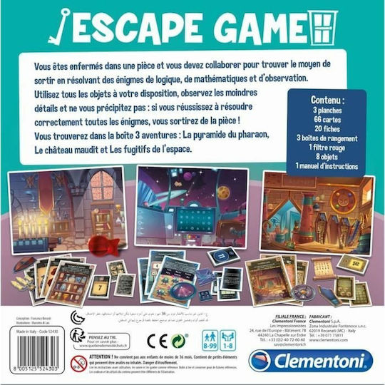 Board Game for 1-8 Players 8+ Years Old (FR) Clementoni