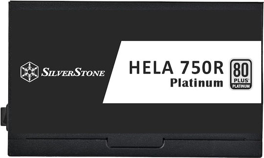 Silverstone Hela 750R Platinum 750W Μαύρο Τροφοδοτικό Υπολογιστή Full Modular