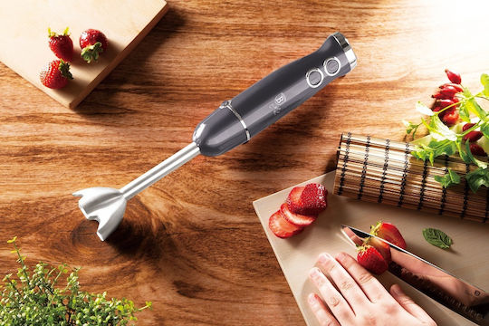 Berlinger Haus Handmixer mit Inox-Stab Grau