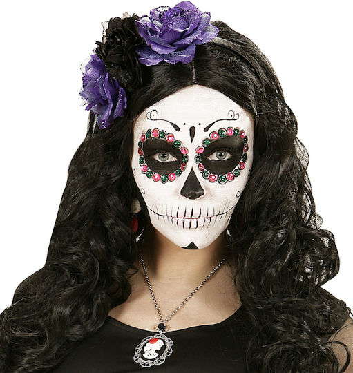 Carnival Face Painting for Halloween Pink
