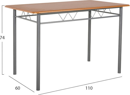Dining Room Peary 5pcs 110x60cm