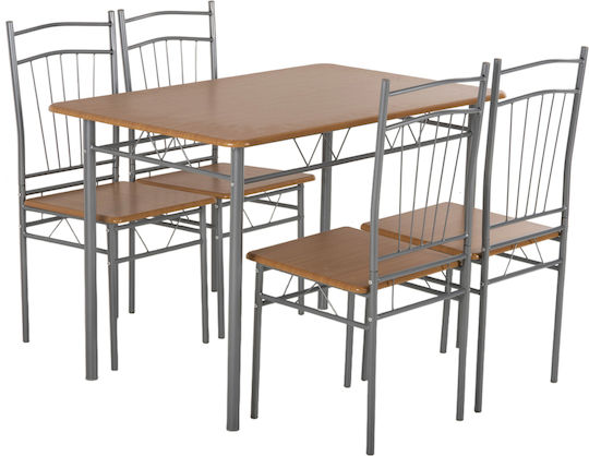 Dining Room Peary 5pcs 110x60cm
