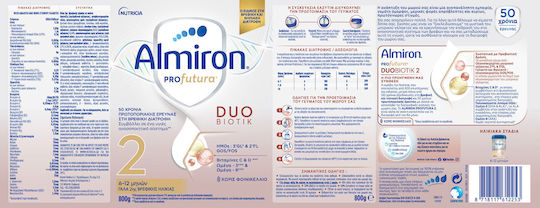 Nutricia Milk Powder Almiron Profutura 2 for 6m++ Months 800gr