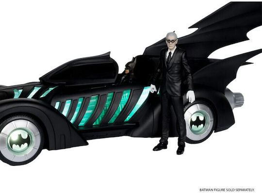 Batman Forever Dc Multiverse Action Figure Vehicle Alfred Pennyworth & Batmobile Gold Label 79 Cm
