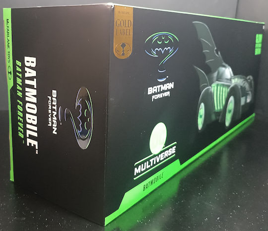 Dc Multiverse Gold Label Batmobile Glow In Dark Batman Forever Φιγούρα Δράσης 79cm
