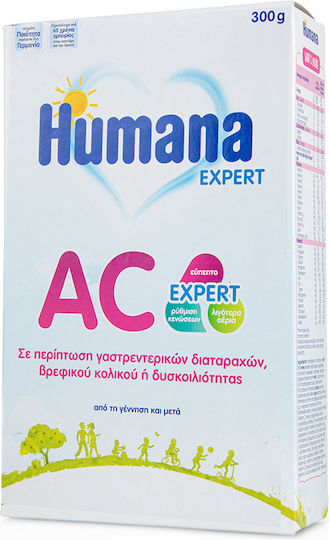 Humana Milk Powder AC Expert Anticolic for 0m++ Months 300gr