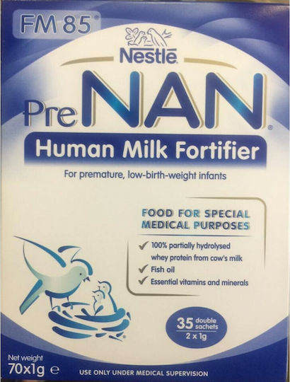 Nestle Γάλα σε Σκόνη Pre Nan Human Milk Fortifier για Πρόωρα 70gr