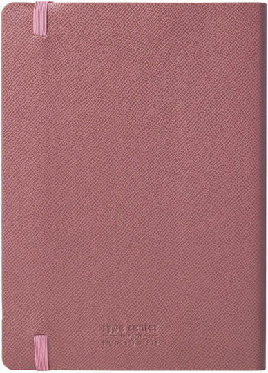 Type Center Σημειωματάριο B5 Ροζ