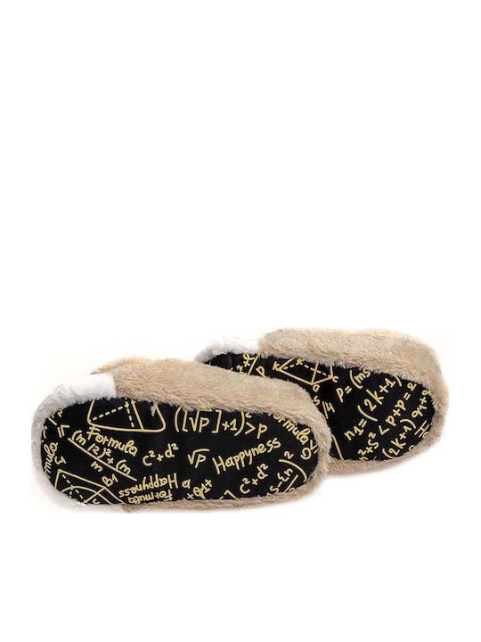 Winter Women's Slippers Beige