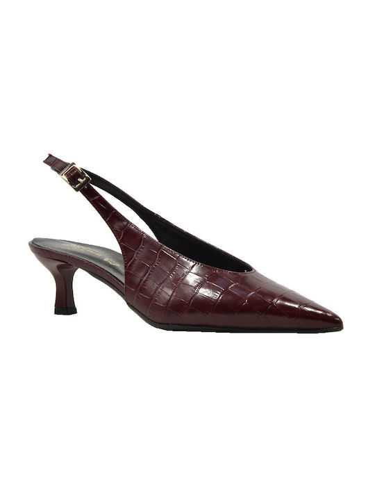 Piedini Burgundy Heels