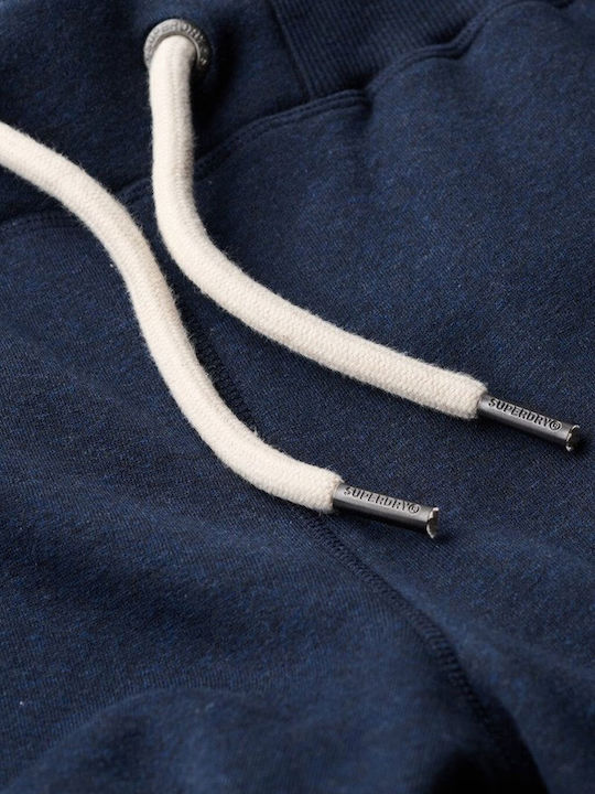 Duo Vl Graphic Slim Jogger Sweatpants with Elastic Navy Blue