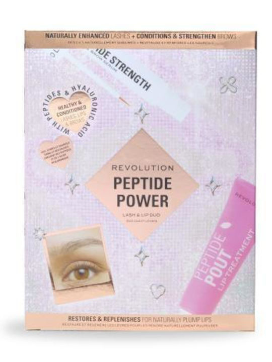 Revolution Beauty Peptide Power Lash & Lip Duo Seturi și Palete de Machiaj pentru Ochi 2 Bucăți